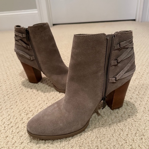 Franco Fortini Shoes - Franco Fortini Tan / Carly Leather Boot Size 9.5